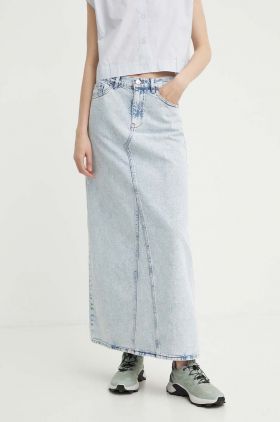 Gestuz fusta jeans maxi, drept, 10909059