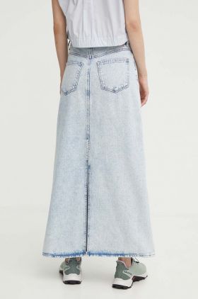 Gestuz fusta jeans maxi, drept, 10909059