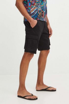 Medicine pantaloni scurti barbati, culoarea negru