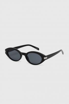 Aldo ochelari de soare HEPBURN femei, culoarea negru, HEPBURN.001