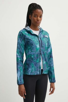 The North Face windbreaker Higher culoarea verde, NF0A8720SIJ1