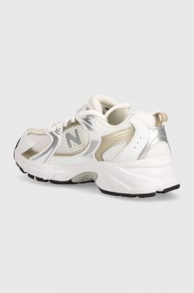 New Balance sneakers pentru copii GR530RD culoarea alb