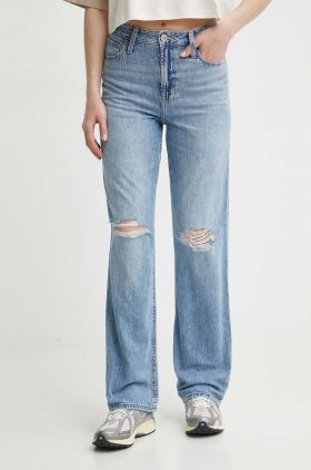 Hollister Co. jeansi femei high waist, KI355-4231-278