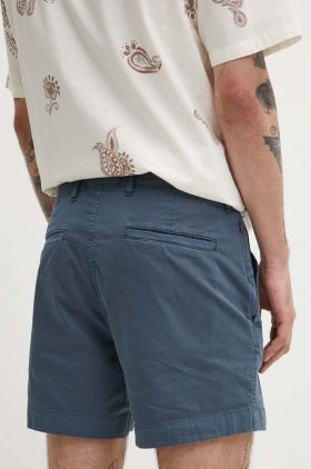 Abercrombie & Fitch pantaloni scurti barbati, culoarea turcoaz, KI128-4008-233