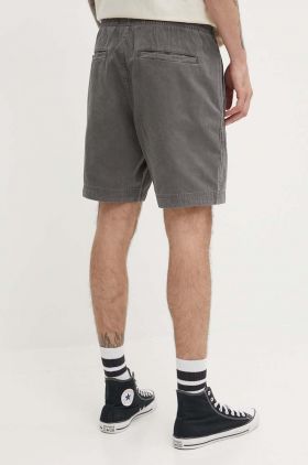 Abercrombie & Fitch pantaloni scurti din bumbac culoarea gri, KI128-4034-953