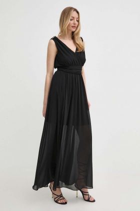 Morgan rochie REPONS culoarea negru, maxi, evazati, REPONS