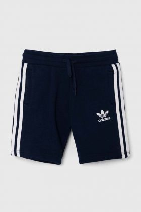 adidas Originals pantaloni scurti culoarea albastru marin, talie reglabila