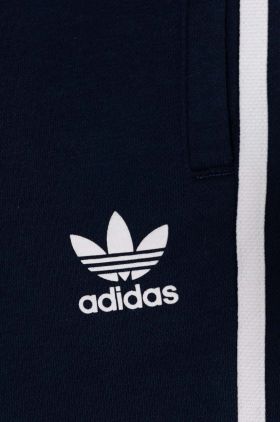 adidas Originals pantaloni scurti culoarea albastru marin, talie reglabila