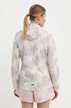 Picture windbreaker Scale Printed culoarea roz, WVT346