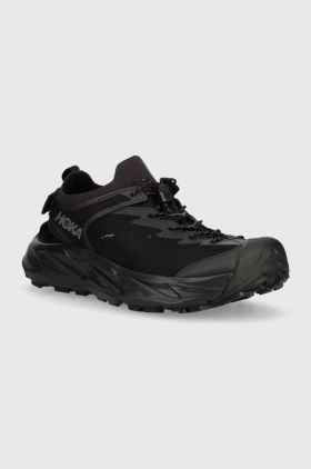 Hoka pantofi Hopara 2 barbati, culoarea negru, 1147650