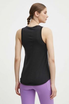 Puma top de yoga Studio Foundation culoarea negru, 524844