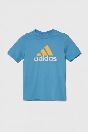 adidas tricou de bumbac pentru copii cu imprimeu