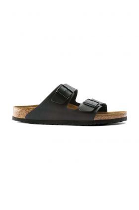 Birkenstock papuci Arizona femei, culoarea negru, 51793