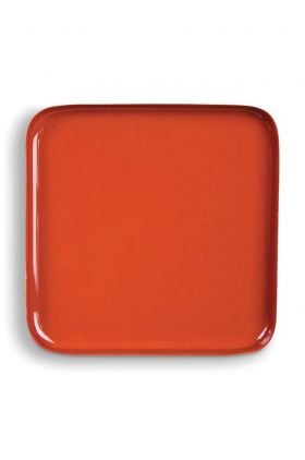 &k amsterdam Farfurie decorativa Square Red