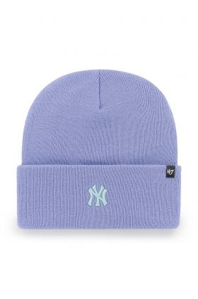 47brand caciula Mlb New York Yankees culoarea violet,