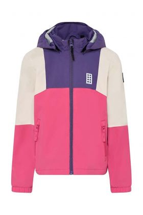 Lego geaca bomber pentru copii culoarea violet