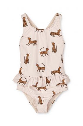 Liewood costum de baie dintr-o bucată pentru copii culoarea bej
