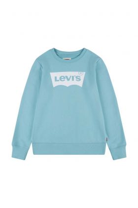 Levi's bluza bebe culoarea turcoaz, cu imprimeu