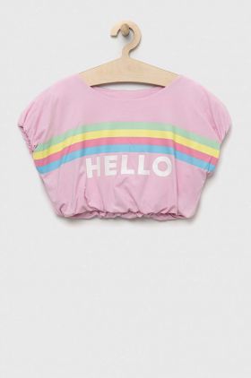 Birba&Trybeyond tricou copii culoarea roz