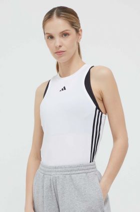 adidas Performance top de antrenament Train Essentials culoarea alb HT9514