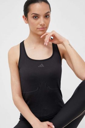 adidas Performance top de antrenament culoarea negru IB0693