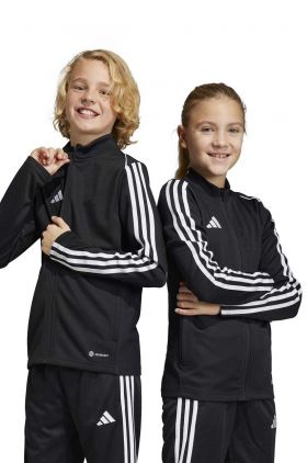 adidas Performance bluza copii TIRO23L TR JKTY culoarea negru, modelator