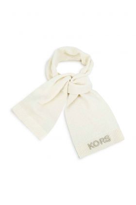 Michael Kors esarfa din lana pentru copii culoarea bej, modelator