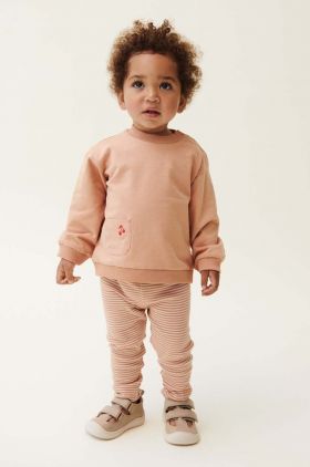 Liewood bluza bebe culoarea portocaliu, neted
