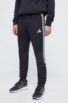 adidas Performance pantaloni de antrenament Tiro 23 Competition Winterized culoarea negru, cu imprimeu