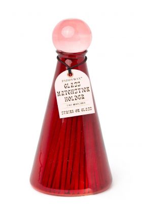 Paddywax chibrituri într-un borcan de sticlă Glass Match Holder 80-pack