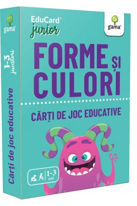 Carti de joc educative - Forme si culori | 