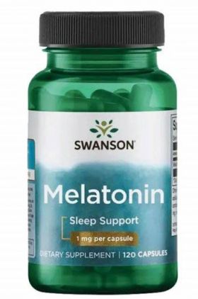 Melatonina 1mg, 120 capsule - Swanson