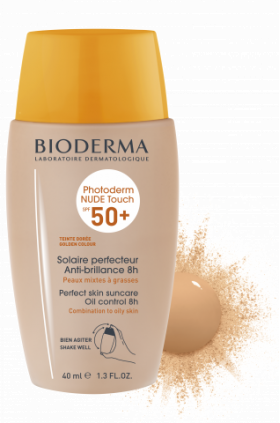 BIODERMA PHOTODERM NUDE TOUCH AURIU SPF 50+ 40ML NEW