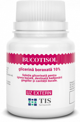 Bucotisol glicerina boraxata 10%, 25ml, Tis Farmaceutic