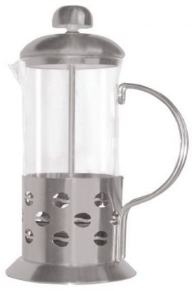 Filtru cafea Larissa, Ambition, 350 ml, sticla, model boabe cafea