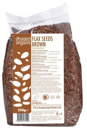Seminte de in maro eco-bio 250g - Dragon Superfoods