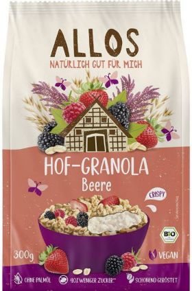 Granola cu fructe de padure Eco-Bio 300g - Allos