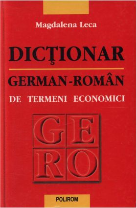 Dictionar economic german-roman | Magdalena Leca