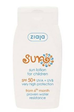 Lotiune protectie solara pentru copii SPF50, 125ml - Ziaja