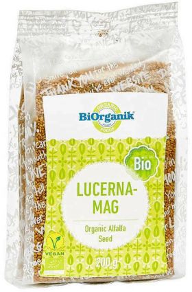 Lucerna seminte pentru germinat, eco-bio, 200g - Biorganik