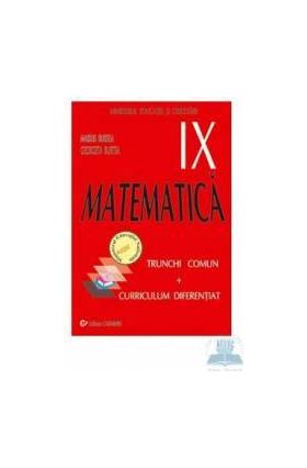 Matematica Cls 9 Tc+Cd - Marius Burtea Georgeta Burtea