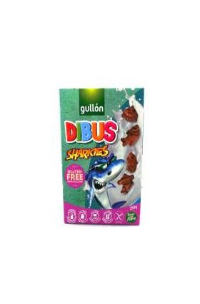 Biscuiti fara gluten Dibus Sharkies, 250 gr - Gullon