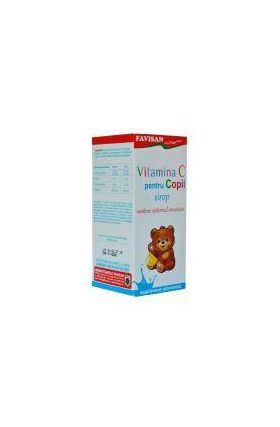 Vitamina C pentru copii sirop, 100ml, Favisan