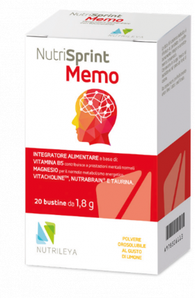 Nutrisprint Memo, 20 plicuri, Nutrileya