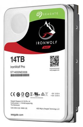 seagate Seagate IronWolf Pro 3.5' 14000 Giga Bites ATA III Serial (ST14000NE0008)