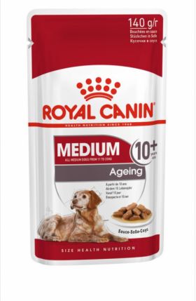 Royal Canin Medium Ageing hrana umeda caine senior (in sos), 10 x 140 g