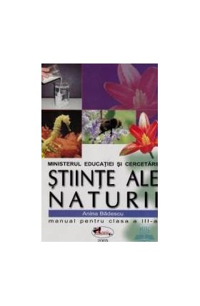 Manual stiinte ale naturii clasa 3 - Anina Badescu