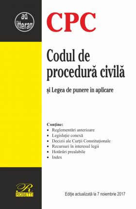 Codul de procedura civila | 