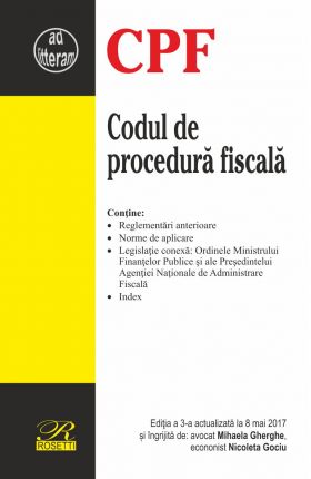 Codul de procedură fiscala | Mihaela Gherghe, Nicoleta Gociu