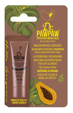 Balsam multifunctional nuanta Rich Mocha, 10ml, Dr.PAWPAW